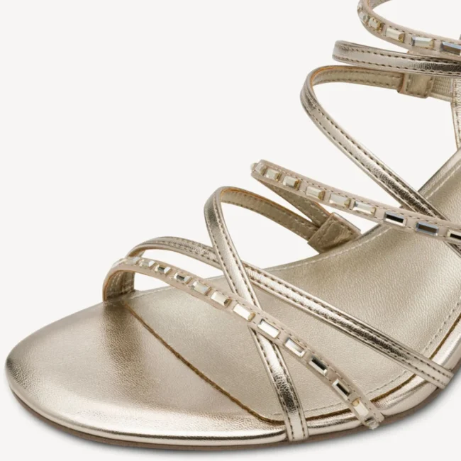 Sandalia 28329 Light Gold de Tamaris