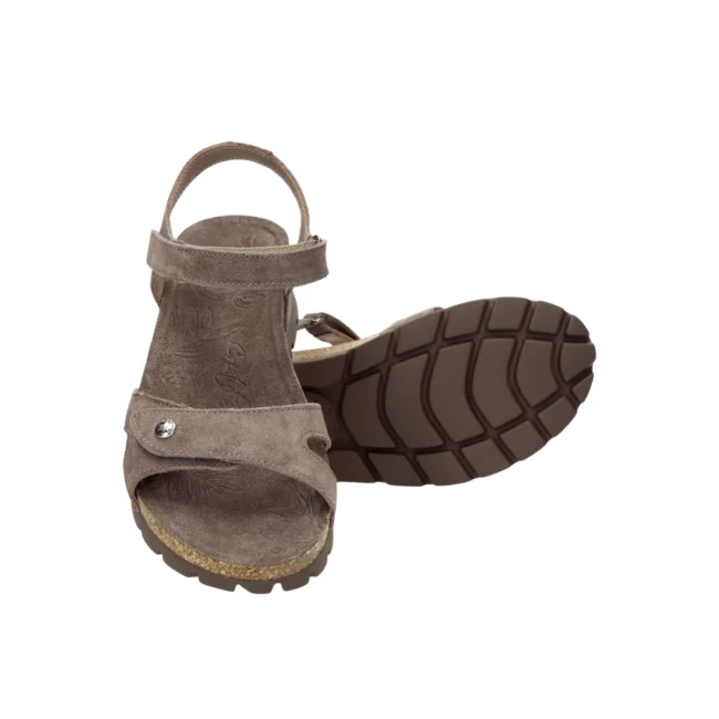 Sandalia Sulia Basics B24 Velour Piedra de Panama Jack