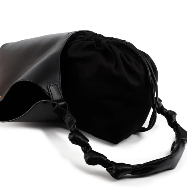Shopper Asa Nudo LS2604038 Negro de Lola Casademunt