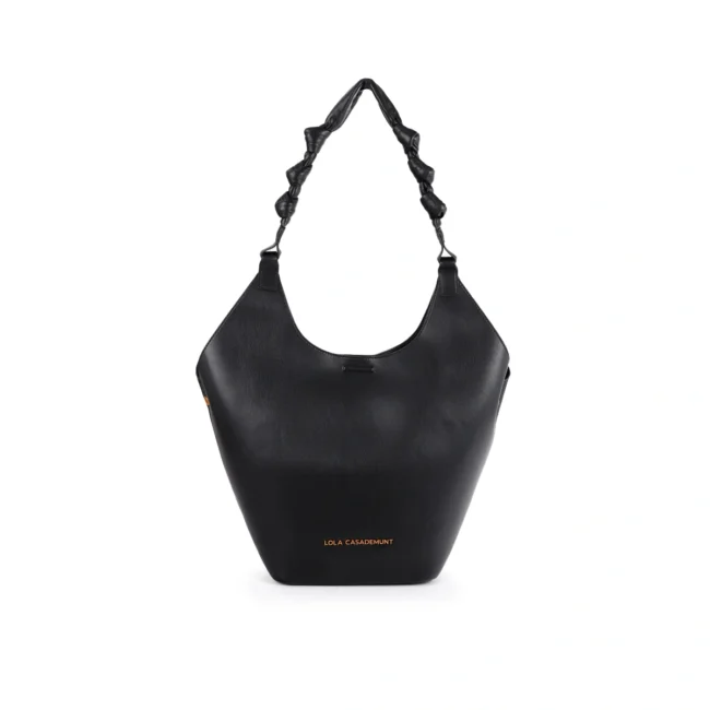 Shopper Asa Nudo LS2604038 Negro de Lola Casademunt