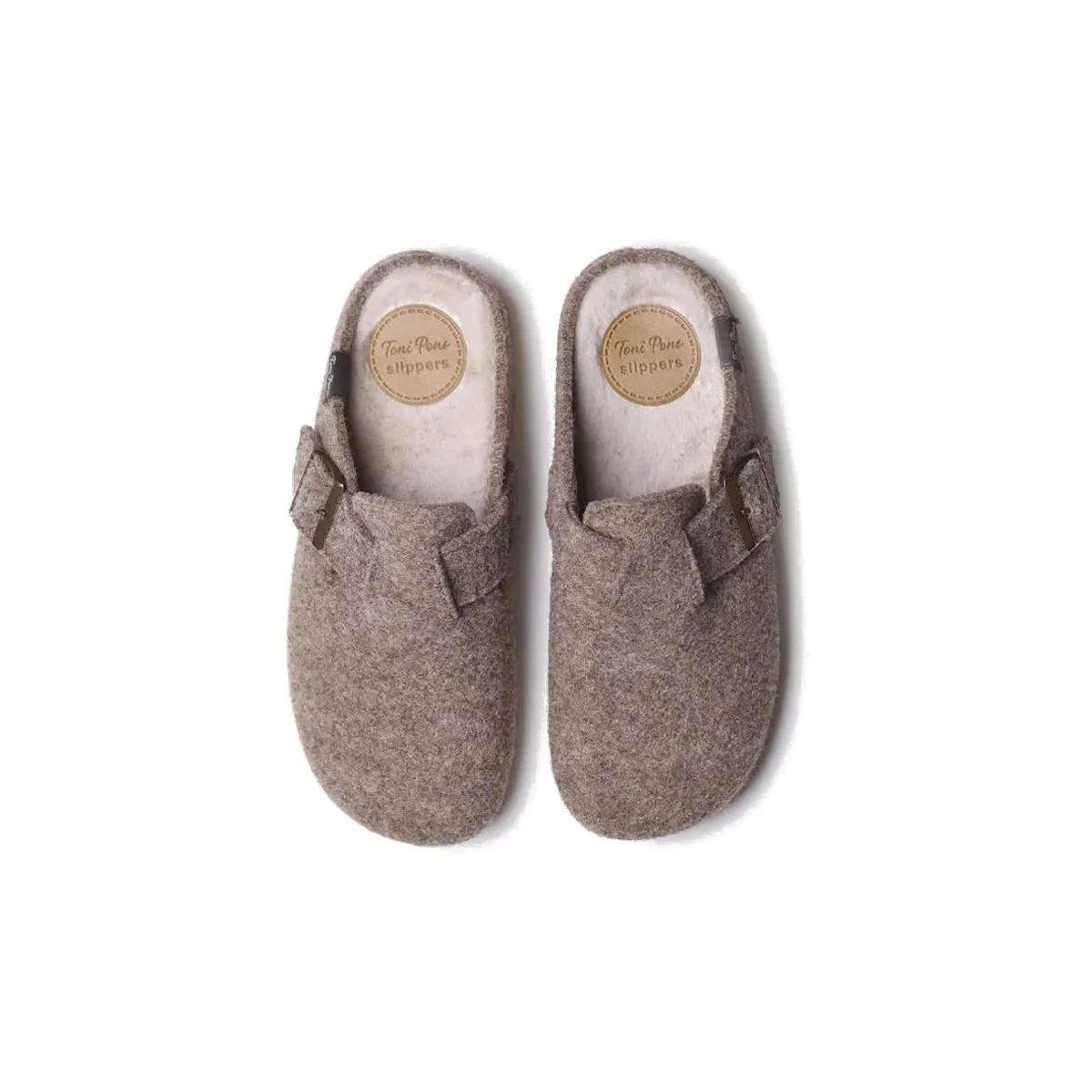 Publicsabateria: Tu tienda de calzado y accesorios 136 Slippers Mima Fp Taupe de Toni Pons